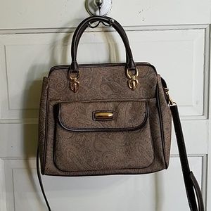 Beautiful Carlo D'Santi paisley print purse